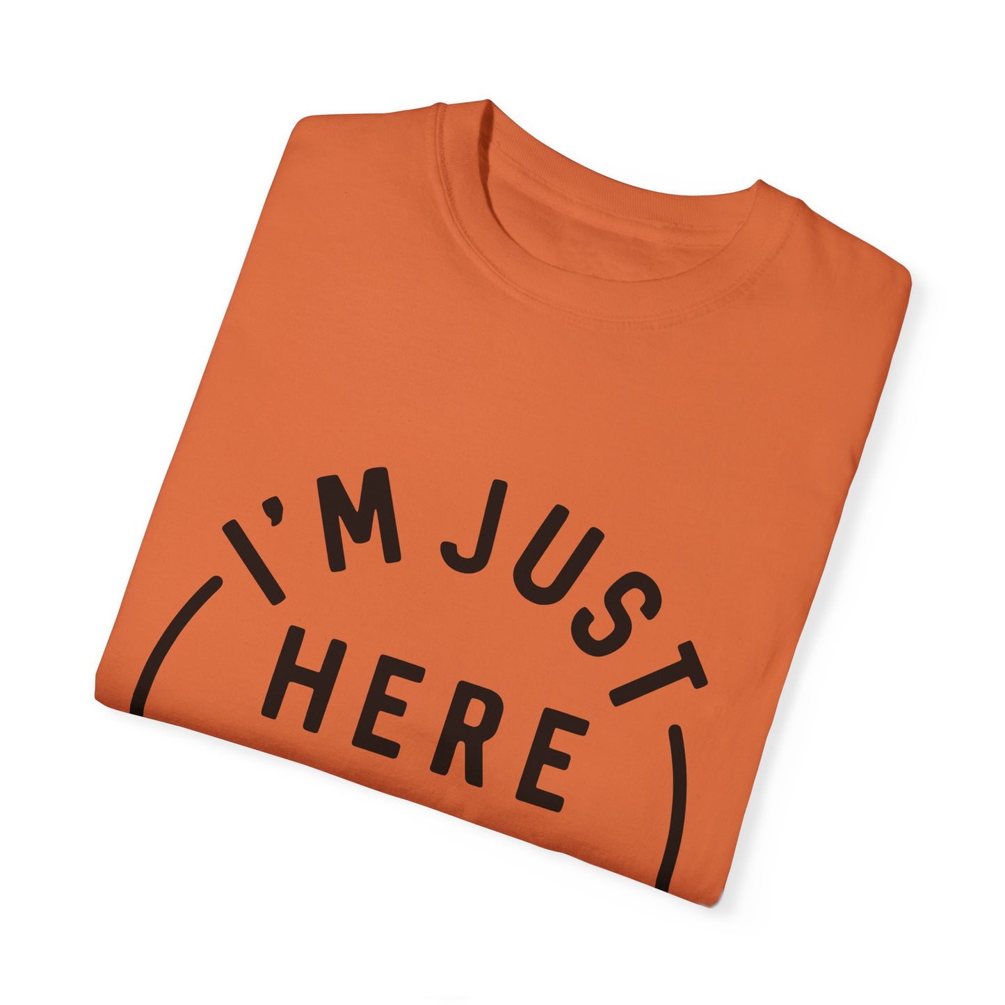 Unisex Snack Lover T-Shirt – "I'm Just Here for the Snacks"