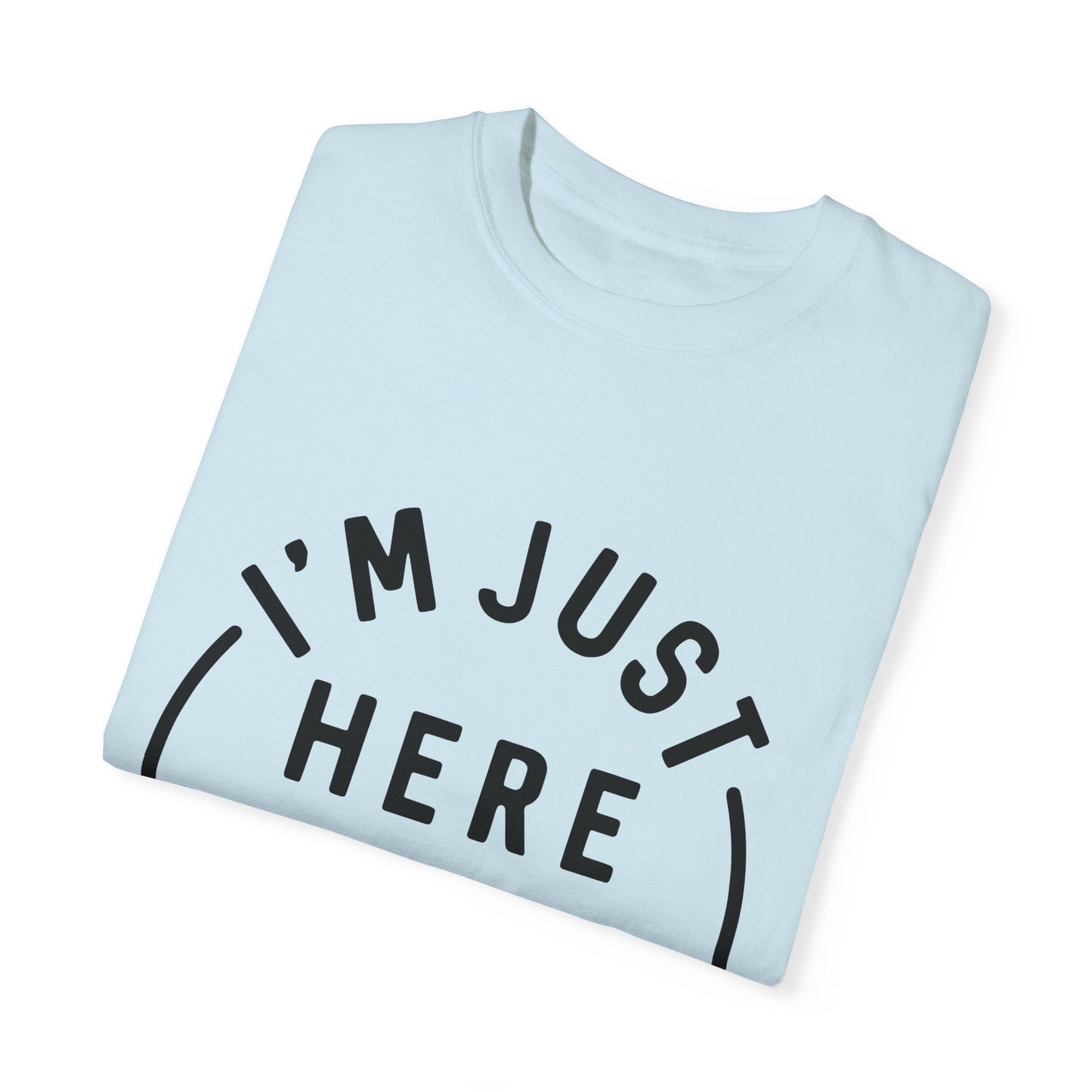 Unisex Snack Lover T-Shirt – "I'm Just Here for the Snacks"