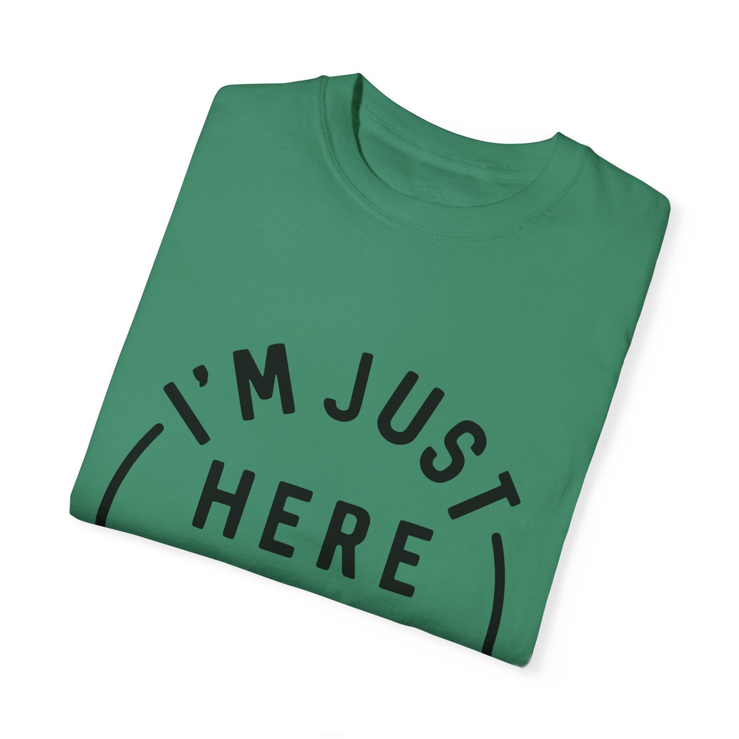 Unisex Snack Lover T-Shirt – "I'm Just Here for the Snacks"