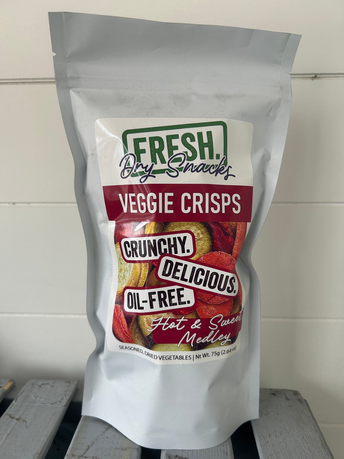 Veggie Crisps - Hot & Sweet Veggie Medley