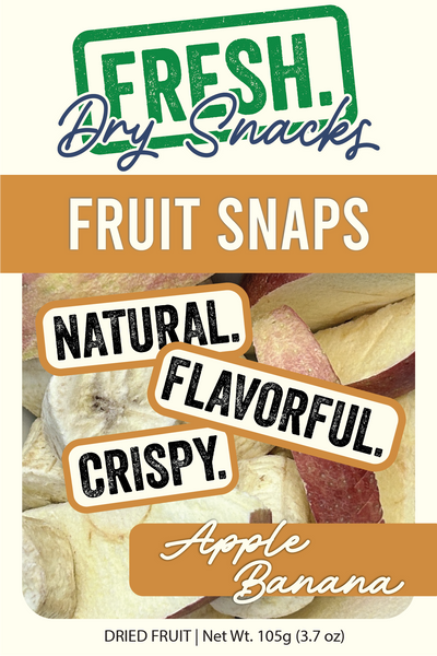 Fruit Snaps - Apple Banana Duo