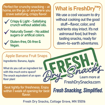 Fruit Snaps - Apple Banana Duo