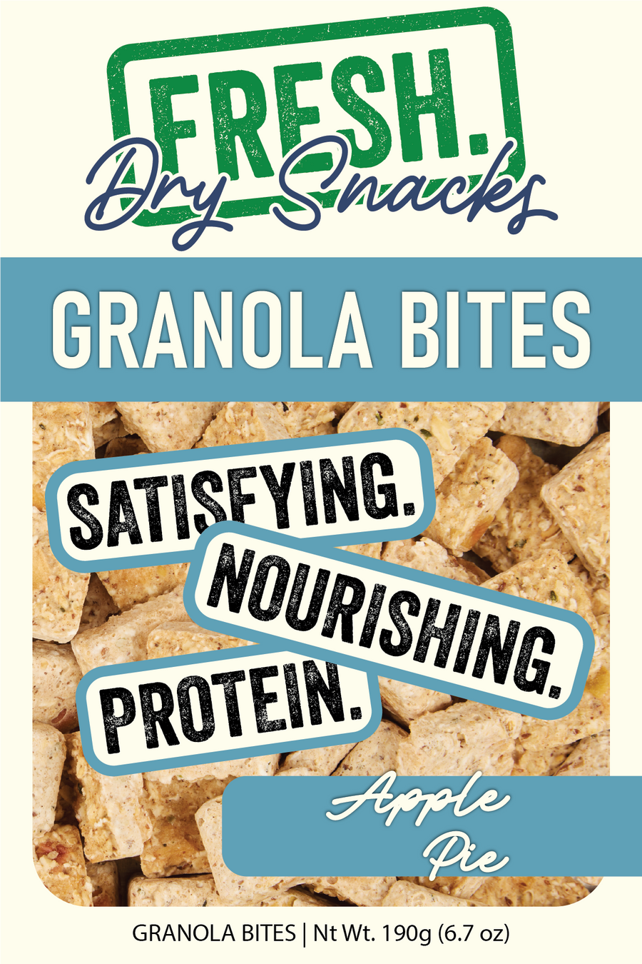 Ultra Lightweight Granola Bites - Apple Pie