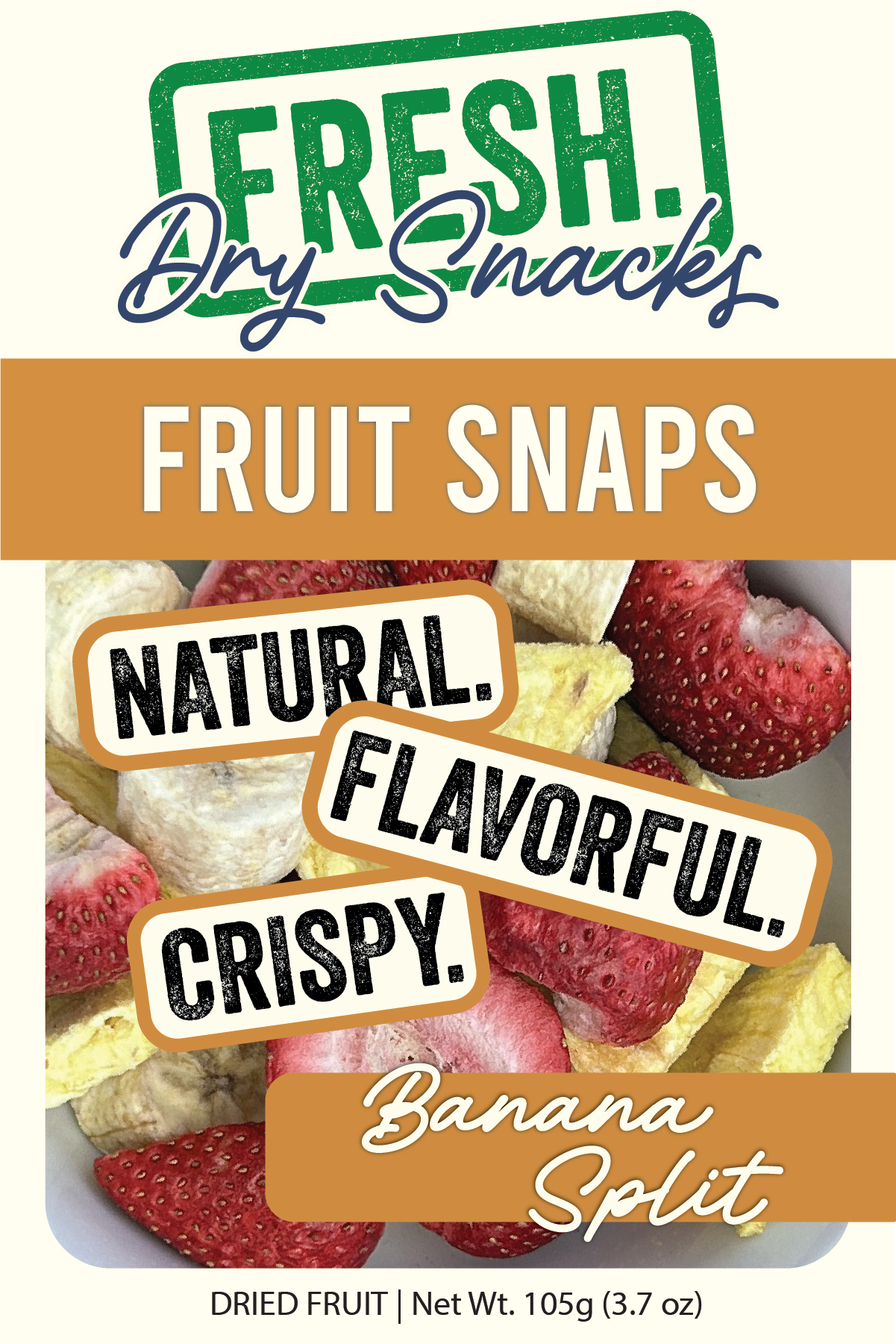 Fruit Snaps - Banana Split