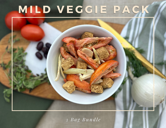 3 Pack Veggie Bundle - Mild Varieties