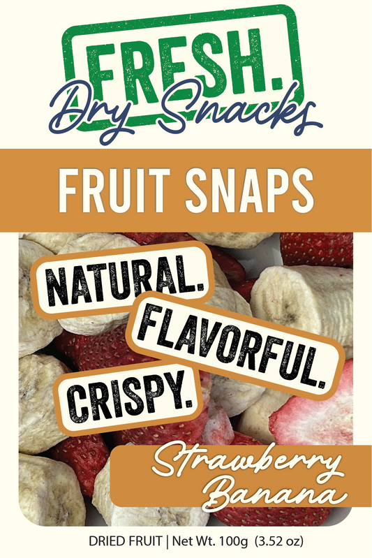 Fruit Snaps - Strawberry Banana Duo
