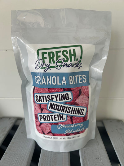 Ultra Lightweight Granola Bites - Strawberry Rhubarb