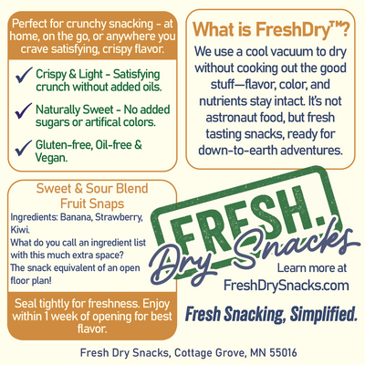 Fruit Snaps - Sweet & Sour Blend
