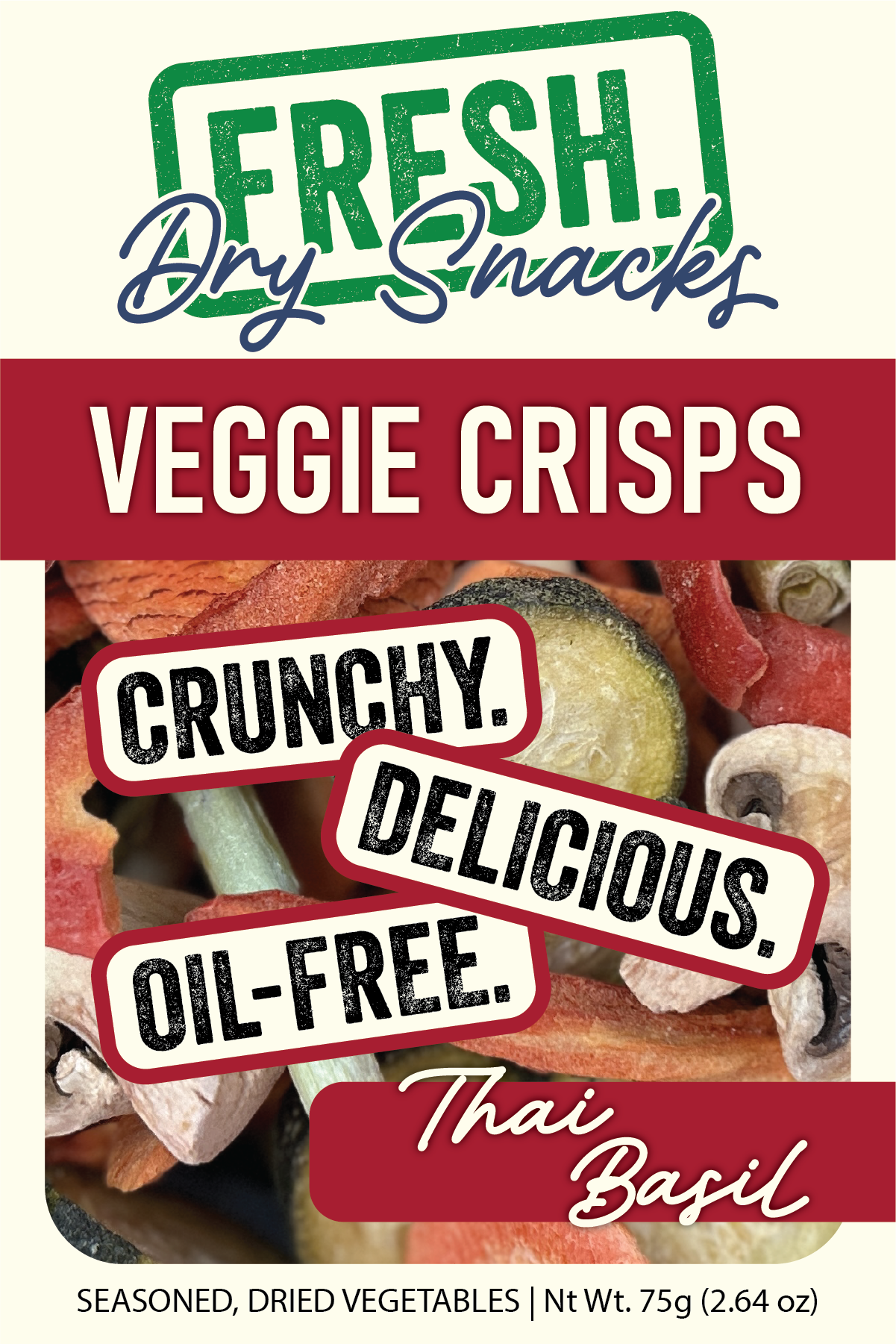 Veggie Crisps - Thai Basil Medley