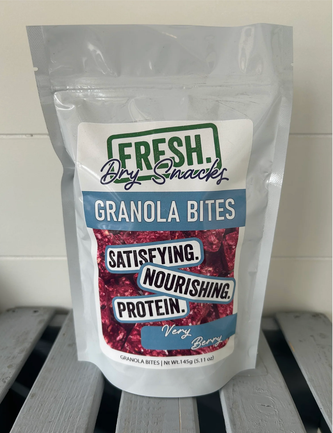 Fresh Dry Very Berry Granola Bites package